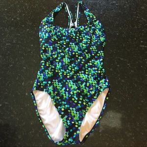 Polka Dot Speedo One Piece